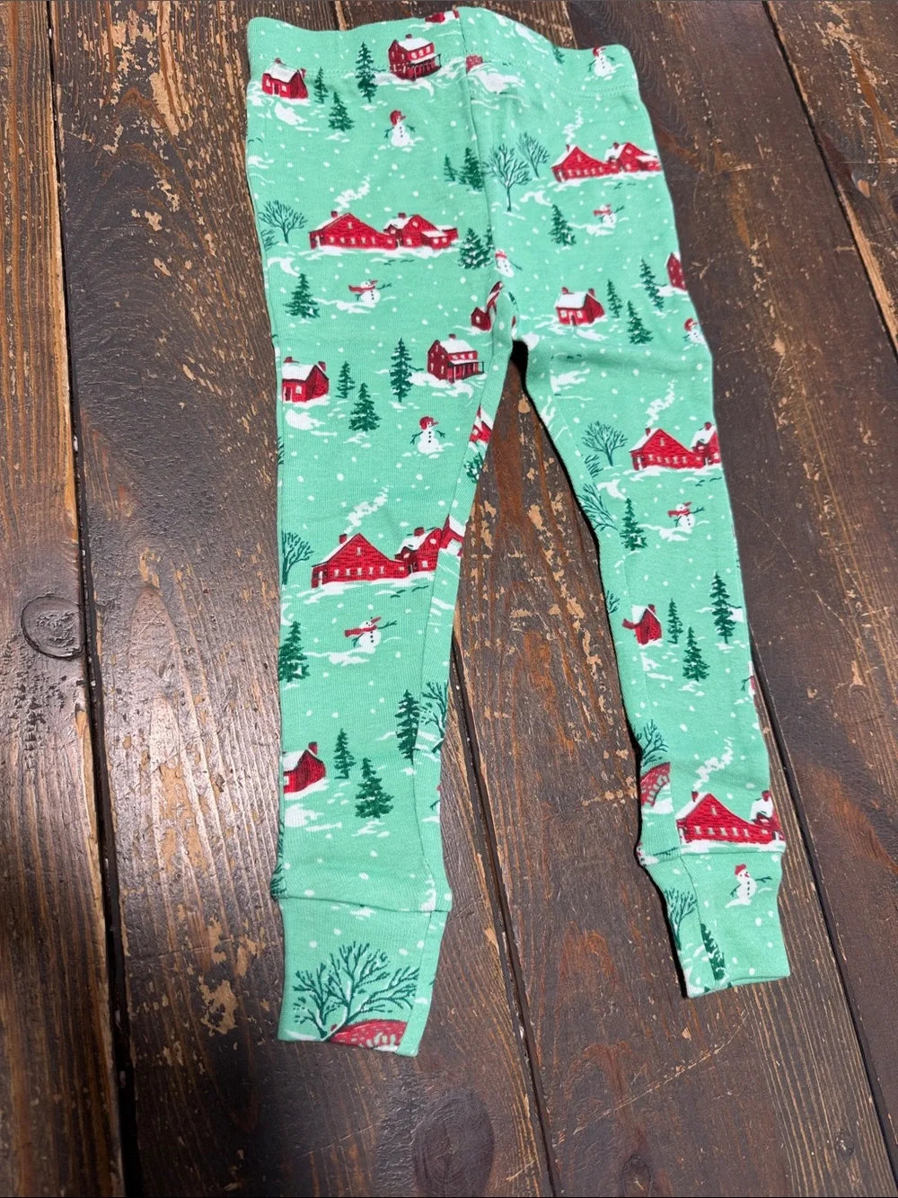 Kids Snuggle Fit Pajama Set - Winter Wonderland - Size 2